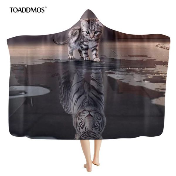 toaddmos 3d tiger refracts cat funny design hooded blanket warm soft sofa bedroom wearable throw blanket for kid drop ship
toaddmos 3d tiger refracts cat funny design hooded blanket warm soft sofa bedroom wearable throw blanket for kid drop ship