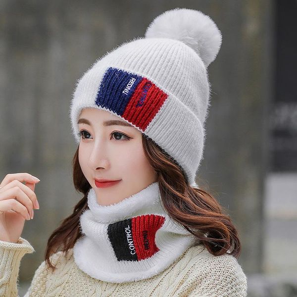 hat women's winter plus velvet fashion sweet and cute autumn and winter knitted woolen hats wild warm windproof, Blue;gray
hat women's winter plus velvet fashion sweet and cute autumn and winter knitted woolen hats wild warm windproof, Blue;gray