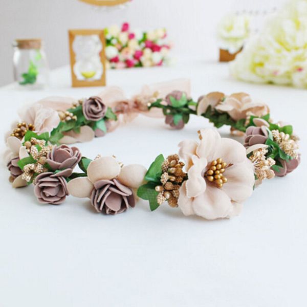 bride women crown band wedding floral headband garland ribbon bow girl flower wreath elastic hair accessories
bride women crown band wedding floral headband garland ribbon bow girl flower wreath elastic hair accessories