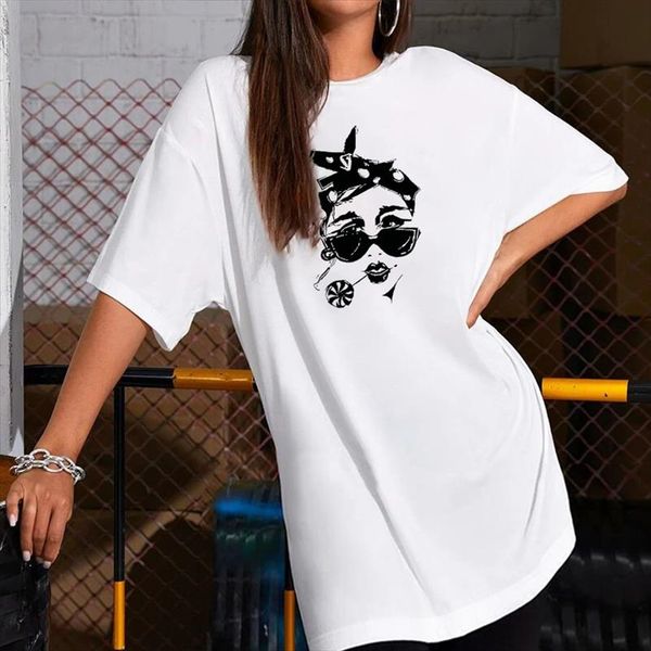 summer women dresses fashion vogue girl loose print mujer white mini dress plus size casual streetwear short sleeve vestidos, Black;gray
summer women dresses fashion vogue girl loose print mujer white mini dress plus size casual streetwear short sleeve vestidos, Black;gray