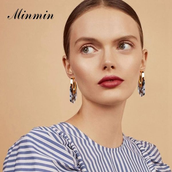 charm minmin unique multicolor acrylic big hoop earrings for women 2021 korean geometric resin fashion jewelry meh1400, Golden
charm minmin unique multicolor acrylic big hoop earrings for women 2021 korean geometric resin fashion jewelry meh1400, Golden