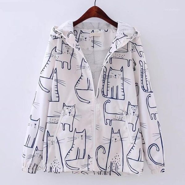 2018 new spring autumn jacket women simple cartoon cat pot long sleeve harajuk hooded printed patchwork graffiti baseball coat1, Black;brown
2018 new spring autumn jacket women simple cartoon cat pot long sleeve harajuk hooded printed patchwork graffiti baseball coat1, Black;brown
