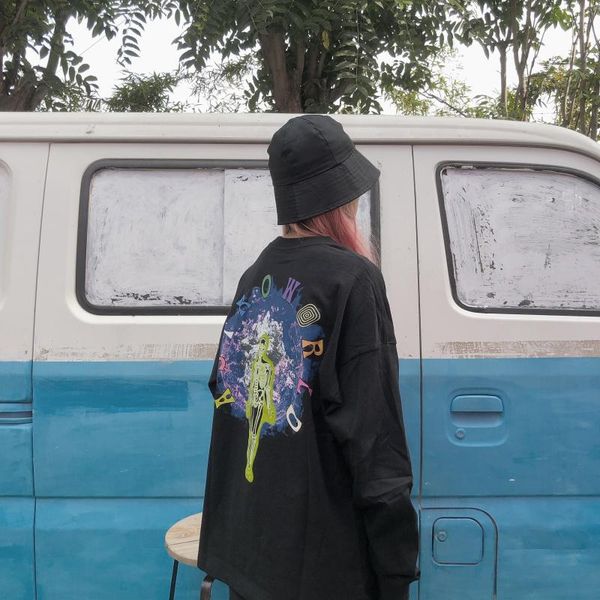 2019 fashion autumn usa new york hip hop travis scott astroworld wish you were here long sleeve t shirt skateboard thin hoodie men women tee, White;black
2019 fashion autumn usa new york hip hop travis scott astroworld wish you were here long sleeve t shirt skateboard thin hoodie men women tee, White;black