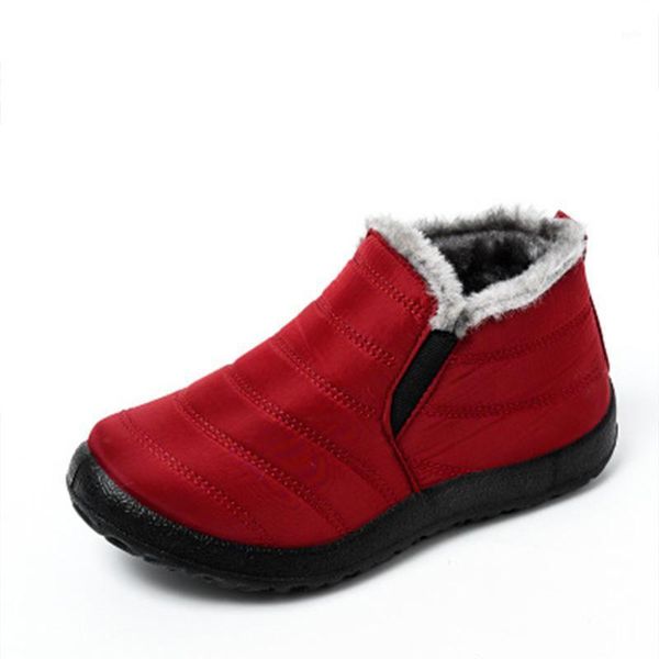 women snow boots woman warm plush ankle boots winter female slip on flat comfortable shoes waterproof footwear plus size 471, Black
women snow boots woman warm plush ankle boots winter female slip on flat comfortable shoes waterproof footwear plus size 471, Black