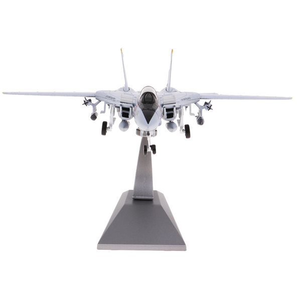 f-14 1:100 american diecast metal 7.5 inches airplane plane model office decoration