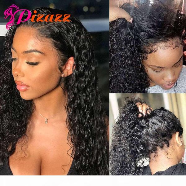 pizazz 13x4 human wigs for women 150% density brazilian deep wave lace front wig with baby pre plucked hair, Black;brown
pizazz 13x4 human wigs for women 150% density brazilian deep wave lace front wig with baby pre plucked hair, Black;brown