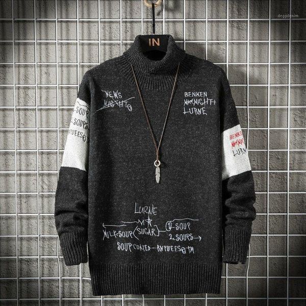 men's sweaters fashion knitted pullover jumper streetwear casual hip hop long sleeve knitwear sweater men spring autumn rock male1, White;black
men's sweaters fashion knitted pullover jumper streetwear casual hip hop long sleeve knitwear sweater men spring autumn rock male1, White;black