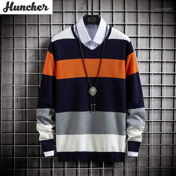 men's sweaters huncher mens knitted sweater men 2021 autumn slim fit casual pullover korean fashion vintage patchwork black for men1, White;black
men's sweaters huncher mens knitted sweater men 2021 autumn slim fit casual pullover korean fashion vintage patchwork black for men1, White;black