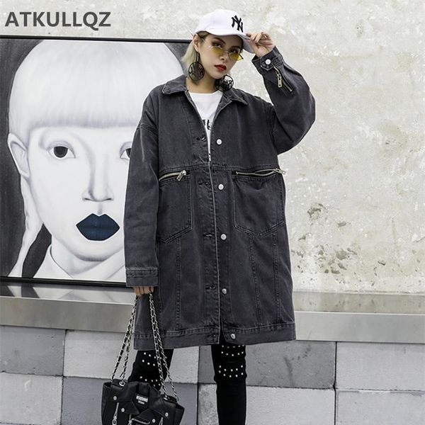 women's jackets workwear denim jacket women's mid-length loose bf retro style wild large size spring and autumn clothing 2021femal, Black;brown
women's jackets workwear denim jacket women's mid-length loose bf retro style wild large size spring and autumn clothing 2021femal, Black;brown