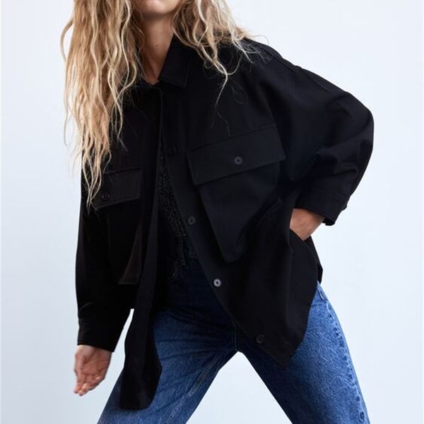 2021 new womens button up down shirt jackets outerwear overshirt ch3i, White
2021 new womens button up down shirt jackets outerwear overshirt ch3i, White