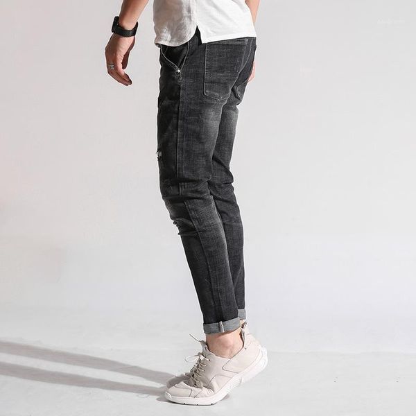vogue nice new denim cotton men jeans full length slim straight soft comfort casual style zip button pocket four seasons1, Blue
vogue nice new denim cotton men jeans full length slim straight soft comfort casual style zip button pocket four seasons1, Blue
