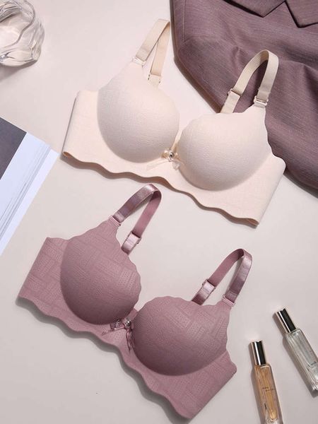 traceless underwear women's small chest gathered thickened back closed and auxiliary breast adjustable large rimless bra suit, Black;white
traceless underwear women's small chest gathered thickened back closed and auxiliary breast adjustable large rimless bra suit, Black;white