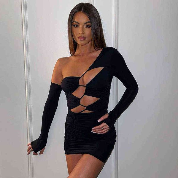 woman's dress ins style 2022 winter women's fashion slant shoulder long sleeve hollow slim wrap hip dress, Black;gray
woman's dress ins style 2022 winter women's fashion slant shoulder long sleeve hollow slim wrap hip dress, Black;gray