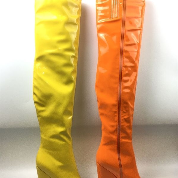 discount luxury bootsa pair of round shoes knee winter women's orange and yellow high leg boots, Black
discount luxury bootsa pair of round shoes knee winter women's orange and yellow high leg boots, Black
