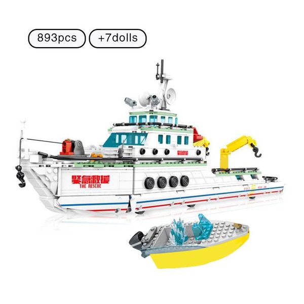 sembo block 893pcs полиции города ассамблея ship model building blocks военный emergency rescue boat цифры кирпичи детские игрушки jllpkx
sembo block 893pcs полиции города ассамблея ship model building blocks военный emergency rescue boat цифры кирпичи детские игрушки jllpkx