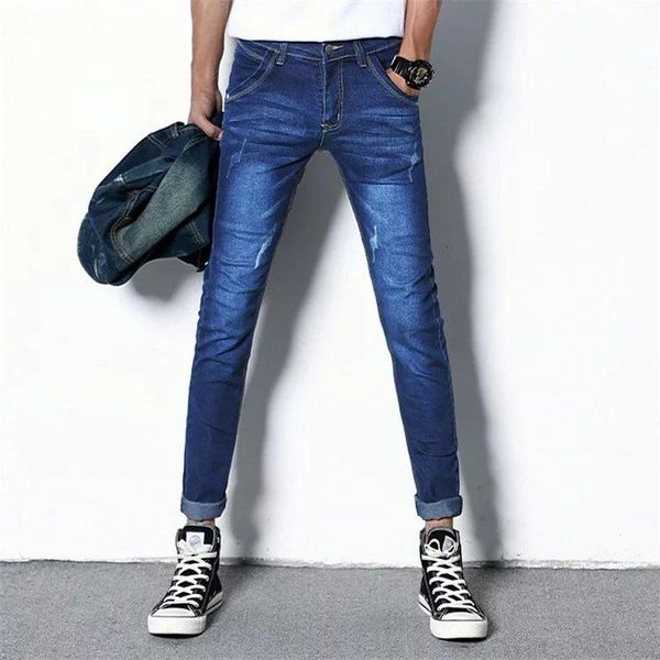 new men blue skinny jeans spring summer men solid slim long jeans male stretch casual denim jean pants size 36
new men blue skinny jeans spring summer men solid slim long jeans male stretch casual denim jean pants size 36