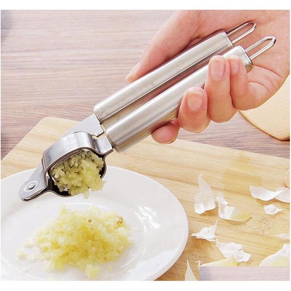 stainless steel garlic press crush device kitchen cooking tool garlic pressing hand presser crusher ginger squeez jlljls bdedome
stainless steel garlic press crush device kitchen cooking tool garlic pressing hand presser crusher ginger squeez jlljls bdedome