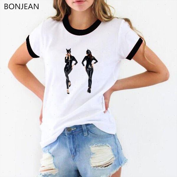harajuku kawaii t shirt women catwoman 3d print tshirt femme vogue summer t shirt female funny tee shirt camiseta mujer, White
harajuku kawaii t shirt women catwoman 3d print tshirt femme vogue summer t shirt female funny tee shirt camiseta mujer, White