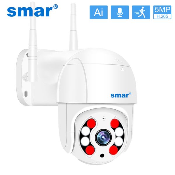 Smar Super HD 5MP 3MP Wireless PTZ Camera Outdoor H.265 Auto Tracking WIFI IP Camera 4X Digital Zoom AI Human Detection ICSEE
Smar Super HD 5MP 3MP Wireless PTZ Camera Outdoor H.265 Auto Tracking WIFI IP Camera 4X Digital Zoom AI Human Detection ICSEE