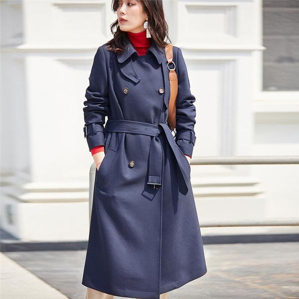 women's trench coats 19 autumn quality classic in the long double-breasted coat women winter thin office lady windbreaker female k098, Tan;black
women's trench coats 19 autumn quality classic in the long double-breasted coat women winter thin office lady windbreaker female k098, Tan;black