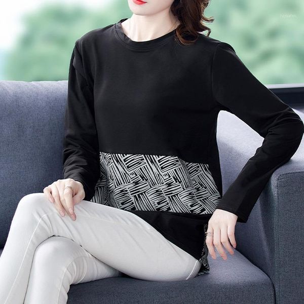 plus size -4xl korean loose striped print t-shirt women casual patchwork long sleeve cotton long t shirt women 2020 autumn1, White
plus size -4xl korean loose striped print t-shirt women casual patchwork long sleeve cotton long t shirt women 2020 autumn1, White