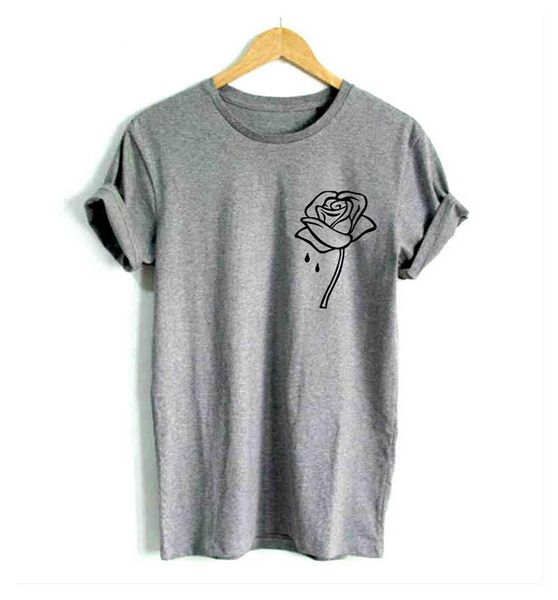 zsiibo rose flower pocket print women tshirt casual funny t shirt for lady tee plus size hipster tumblr drop ship new bbyval lg2010
zsiibo rose flower pocket print women tshirt casual funny t shirt for lady tee plus size hipster tumblr drop ship new bbyval lg2010