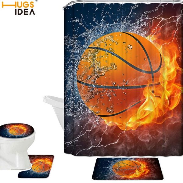 shower curtains hugsidea 4pcs football/basketball in fire water pirnt curtain and toilet seat cover set bathroom non slip mats rugs
shower curtains hugsidea 4pcs football/basketball in fire water pirnt curtain and toilet seat cover set bathroom non slip mats rugs