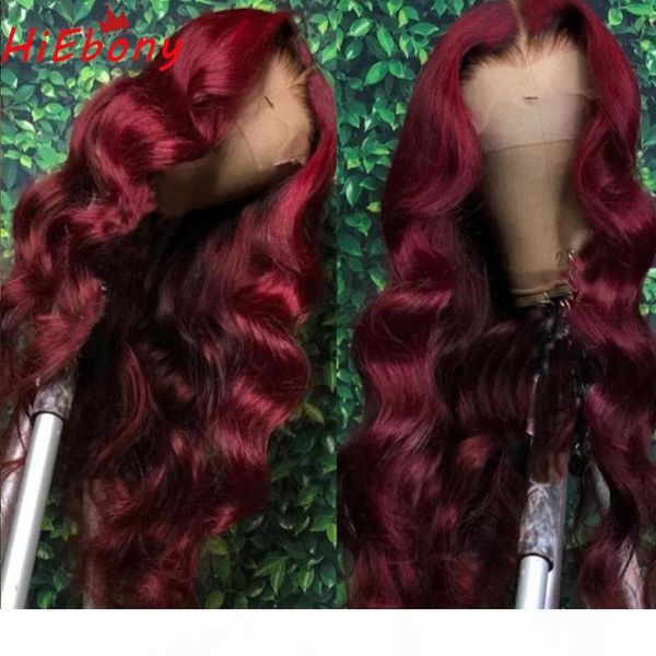 hiebony preplucked lace front wig deep red 180% body wave glueless remy hair lace front wigs deep parting wigs with baby hair, Black;brown
hiebony preplucked lace front wig deep red 180% body wave glueless remy hair lace front wigs deep parting wigs with baby hair, Black;brown