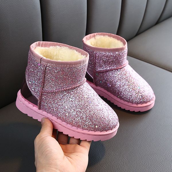 kids cuzullaa snow new girls winter ankle sequins plush children super warm rubber boots boys fashion shoes, Black;red
kids cuzullaa snow new girls winter ankle sequins plush children super warm rubber boots boys fashion shoes, Black;red