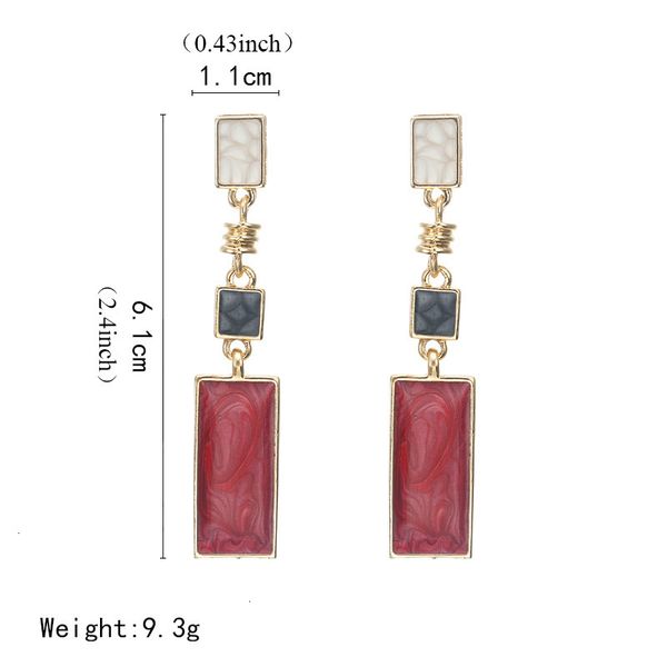factory price geometric simple design new for trendy women girls red stone dangle earrings korean style fashion jewelry, Silver
factory price geometric simple design new for trendy women girls red stone dangle earrings korean style fashion jewelry, Silver
