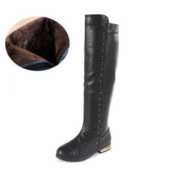 новая осень зима девушки высокие сапоги принцесса моды снег сапоги кожа теплые короткие плюшевые chldren обувь для младенцев дети более коле, Black
новая осень зима девушки высокие сапоги принцесса моды снег сапоги кожа теплые короткие плюшевые chldren обувь для младенцев дети более коле, Black