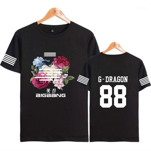 bigbang kpop flower road hip hop t-shirts short sleeve cotton t shirt summer clothes g-dragon t.o.p sol v.i d-lite nazz1, White
bigbang kpop flower road hip hop t-shirts short sleeve cotton t shirt summer clothes g-dragon t.o.p sol v.i d-lite nazz1, White