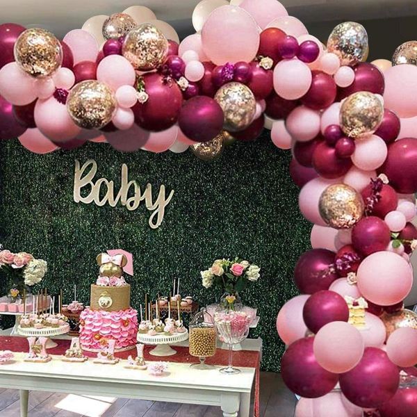 party decoration burgundy balloons pink gold confetti garland kit birthday decorations wedding wine red baby shower
party decoration burgundy balloons pink gold confetti garland kit birthday decorations wedding wine red baby shower