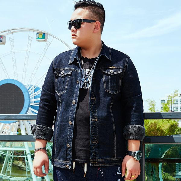 winter big men's jacket cashmere add thick elastic jeans coat fat man, Black;brown
winter big men's jacket cashmere add thick elastic jeans coat fat man, Black;brown