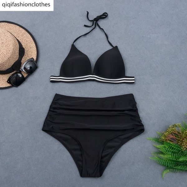new bikini with high waist and thin body, White;black
new bikini with high waist and thin body, White;black