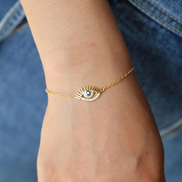 charm bracelets 2021factory direct wholesale turkish evil eye bracelet adjustable minimal cz link chain simple bracelet16+5cm, Golden;silver
charm bracelets 2021factory direct wholesale turkish evil eye bracelet adjustable minimal cz link chain simple bracelet16+5cm, Golden;silver