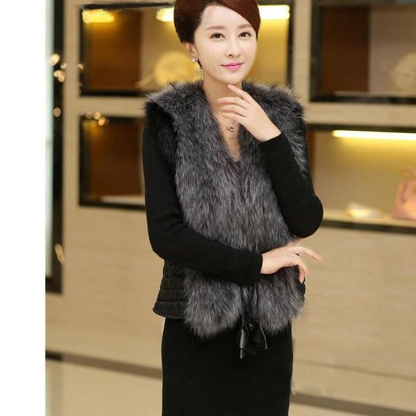 women's fur & faux winter women vest coat plus size jacket warm female outerwear 2021 fashion black s-3xl
women's fur & faux winter women vest coat plus size jacket warm female outerwear 2021 fashion black s-3xl