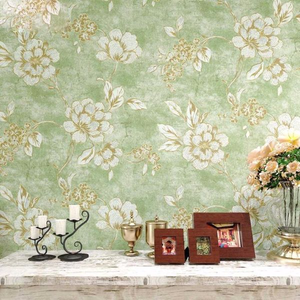 wallpapers american style wallpaper vintage flower 3d rustic wall paper for walls non-woven living room green floral paper1
wallpapers american style wallpaper vintage flower 3d rustic wall paper for walls non-woven living room green floral paper1