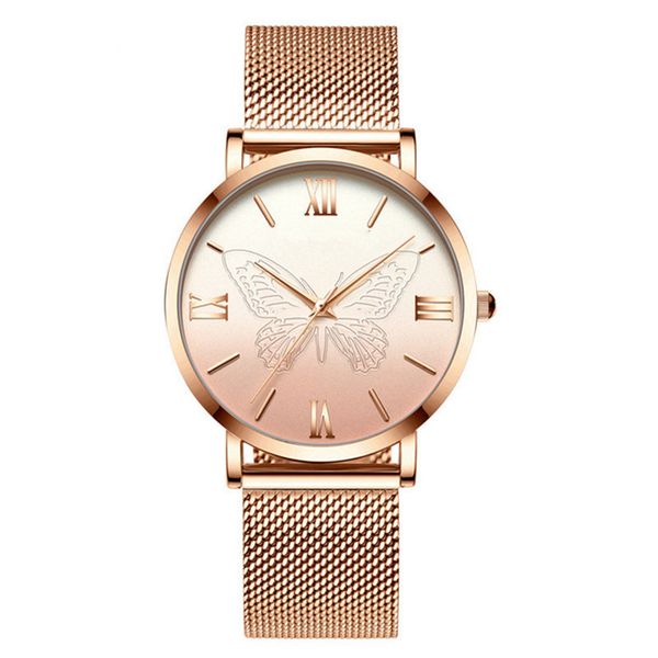 ladies watch japanese quartz wrist watch movement 3d butterfly wristwatchs luxury stainless steel wrist watchs waterproof watchs alloy bran, Slivery;brown
ladies watch japanese quartz wrist watch movement 3d butterfly wristwatchs luxury stainless steel wrist watchs waterproof watchs alloy bran, Slivery;brown