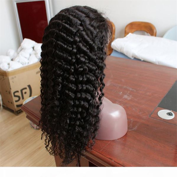 wig human hair swiss lace front lace deep wave brazilian malaysian remy vrigin natural color woman active hand-made 130% density, Black;brown
wig human hair swiss lace front lace deep wave brazilian malaysian remy vrigin natural color woman active hand-made 130% density, Black;brown