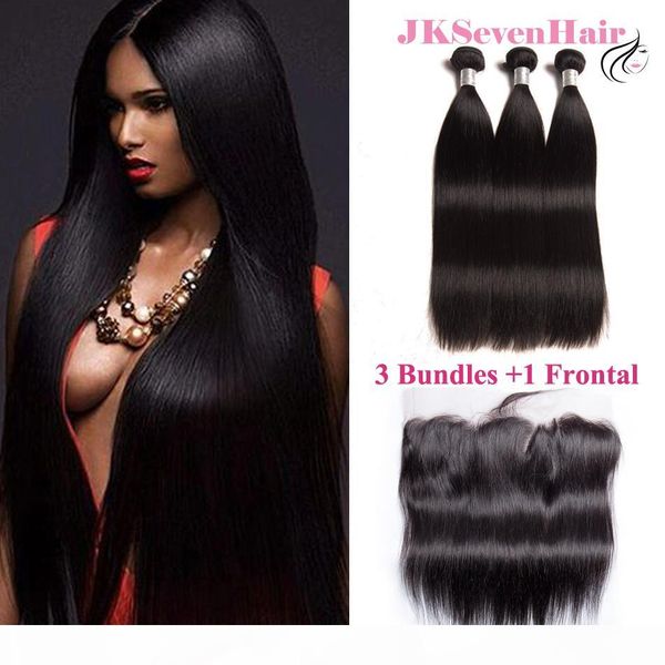 virgin brazilian india straight remy hair wefts 3 pcs with 13x4inch lace frontal 10a grade malaysian peruvian hair weaves, Black
virgin brazilian india straight remy hair wefts 3 pcs with 13x4inch lace frontal 10a grade malaysian peruvian hair weaves, Black