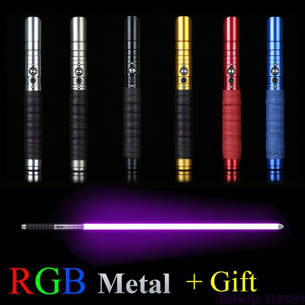 lightsaber 12 color rechargeable metal sword force fx handle heavy dueling light saber foc lock up sith luke lightsaber q0113
lightsaber 12 color rechargeable metal sword force fx handle heavy dueling light saber foc lock up sith luke lightsaber q0113