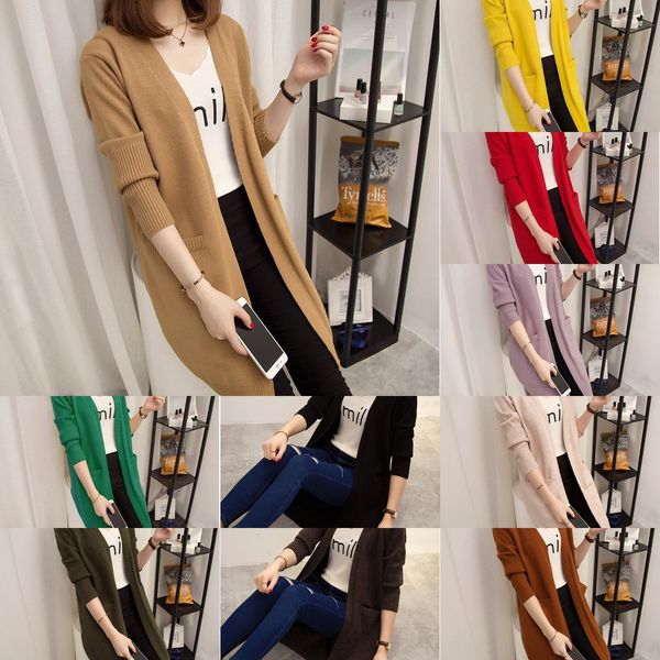 2020 autumn new cardigan jacket women's sweater long knitwear knitwear knitwearsleeve autumn winter medium length loose knit shirt e, White;black
2020 autumn new cardigan jacket women's sweater long knitwear knitwear knitwearsleeve autumn winter medium length loose knit shirt e, White;black