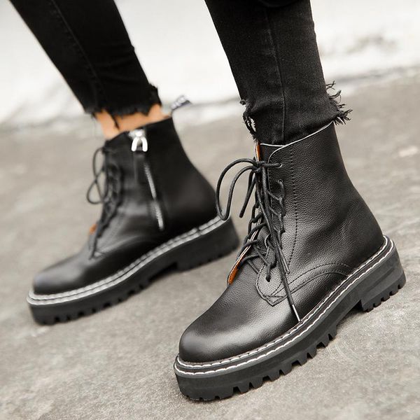 boots women natural leather upper 22-24.5cm ankle for autumn online celebrity short european and american, Black
boots women natural leather upper 22-24.5cm ankle for autumn online celebrity short european and american, Black