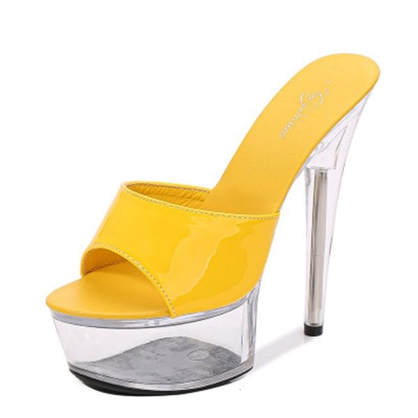 new leather 2021 slippers will see transparent high heels 15cm stilettos water women's model shoes 9oia, Black
new leather 2021 slippers will see transparent high heels 15cm stilettos water women's model shoes 9oia, Black