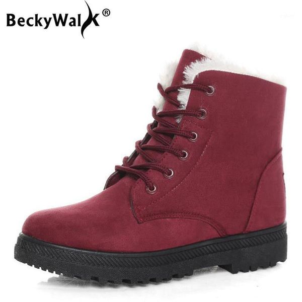 snow women's boots classic faux suede winter women's boots warm plush ankle lace shoes wsh24611, Black
snow women's boots classic faux suede winter women's boots warm plush ankle lace shoes wsh24611, Black