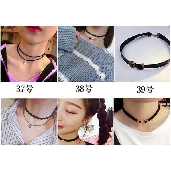 vintage 50pcs mixed style velvet belt lace women chokers chain necklace pendant clavicle punk chain neckl wmtlsv whole2019, Golden;silver
vintage 50pcs mixed style velvet belt lace women chokers chain necklace pendant clavicle punk chain neckl wmtlsv whole2019, Golden;silver
