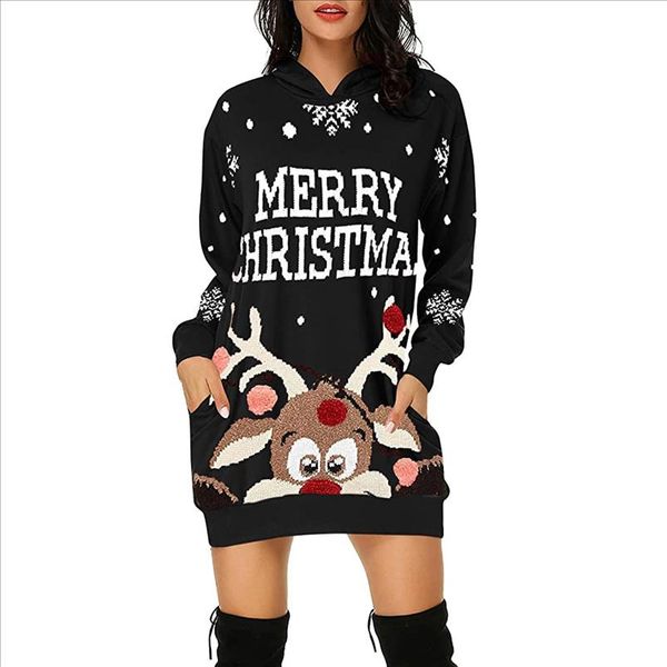 платья для женщин рождественские капюшоны bag hip pocket print hoodie зимнее платье vestidos femme robe navidad kobieta sukienka, Black;gray
платья для женщин рождественские капюшоны bag hip pocket print hoodie зимнее платье vestidos femme robe navidad kobieta sukienka, Black;gray