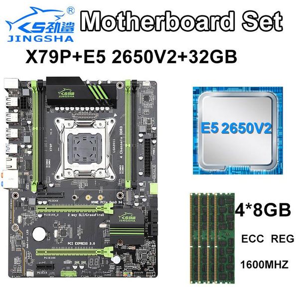 motherboards x79p lga 2011 motherboard set cpu xeon e5 2650 v2 4x8gb=32gb 1600mhz ddr3 ecc reg memory atx usb3.0 sata3 pci-e nvme m.2 ssd
motherboards x79p lga 2011 motherboard set cpu xeon e5 2650 v2 4x8gb=32gb 1600mhz ddr3 ecc reg memory atx usb3.0 sata3 pci-e nvme m.2 ssd