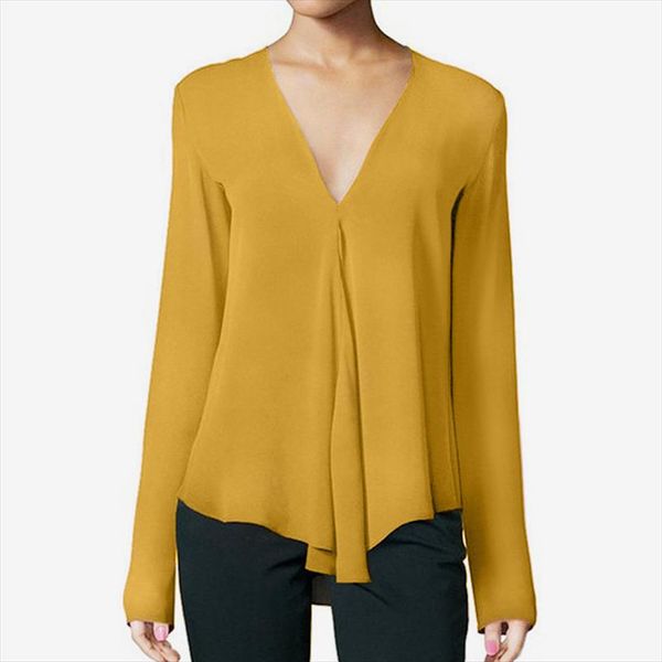 womens v neck chiffon shirt plus size 6xl long sleeve black feminine blouse 2020 summer elegant soft female pullovers, White
womens v neck chiffon shirt plus size 6xl long sleeve black feminine blouse 2020 summer elegant soft female pullovers, White